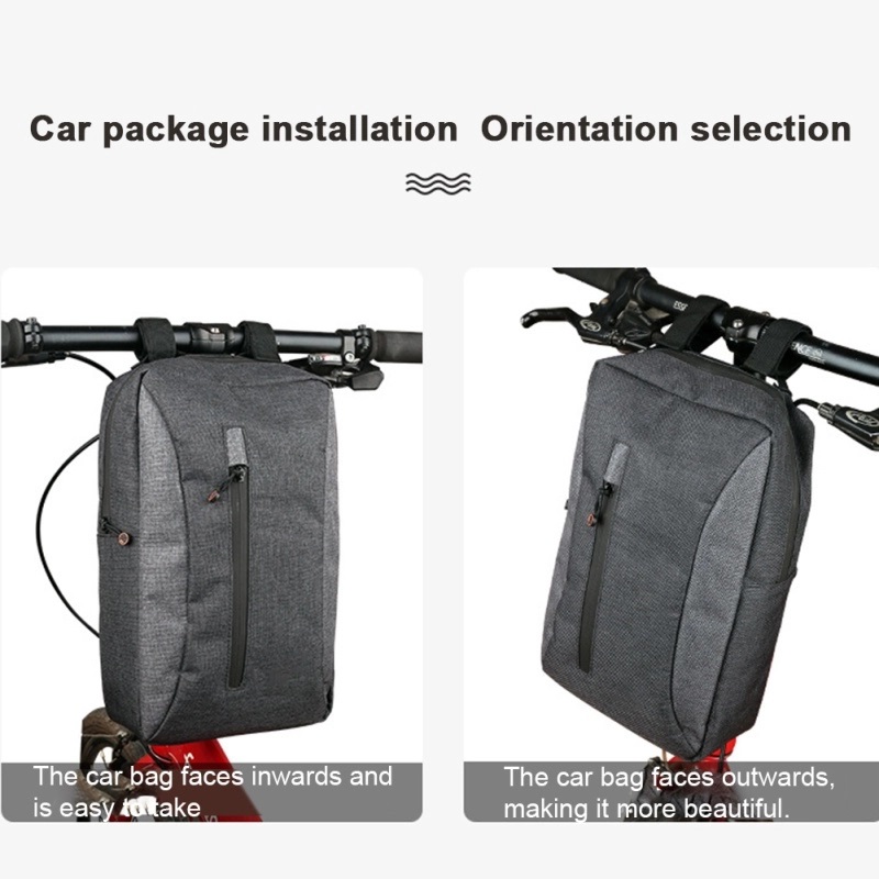 2-in-1-Fahrradkoffertasche Lässige Brusttasche